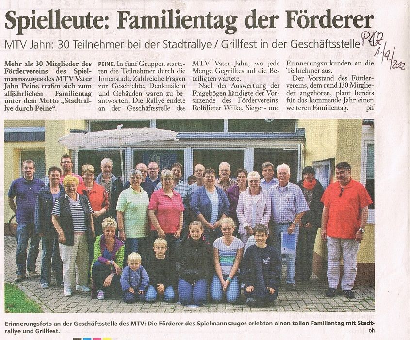 Familientag 2012